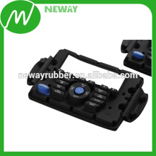 Silicone Rubber Keypress with Carbon Conductive Button